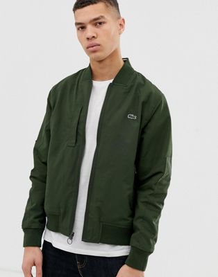lacoste jacket green