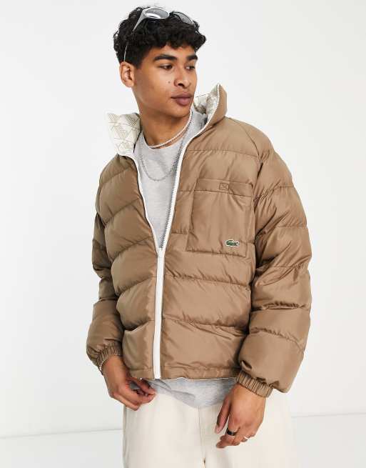 Lacoste classic funnel neck puffer jacket new arrivals