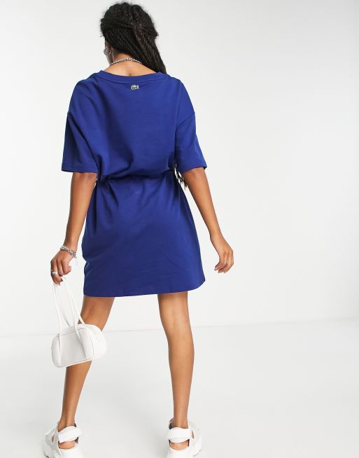 Robe lacoste bleu online marine