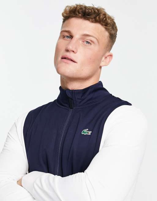 Veste zippée shop lacoste