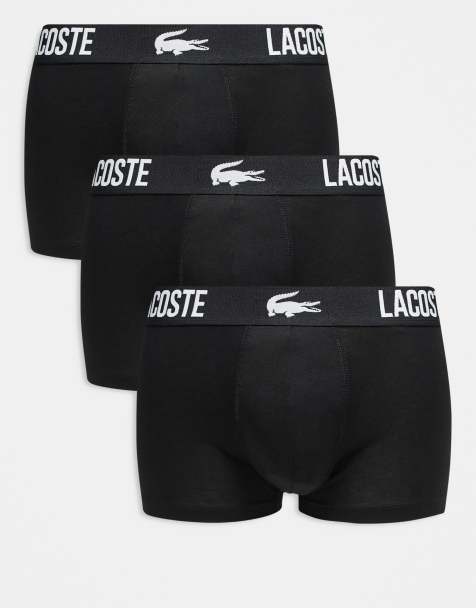 Lacoste – Schwarze Unterhosen im 3er-Set - view 1