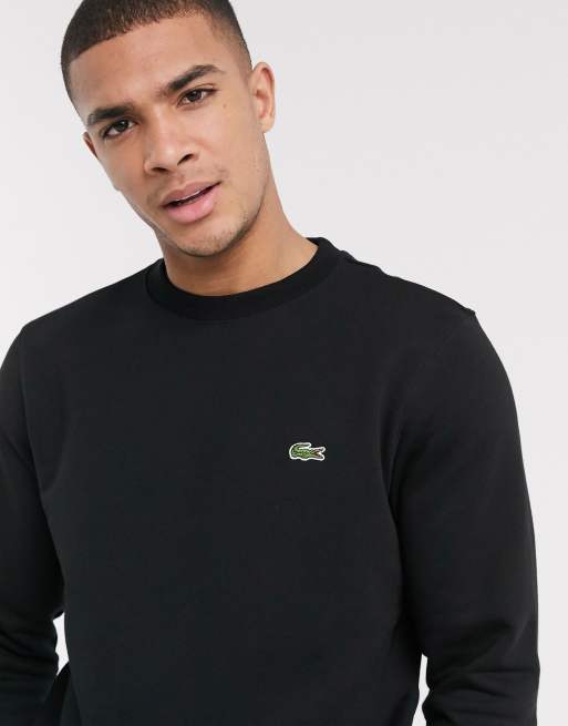 Lacoste sale black sweatshirt