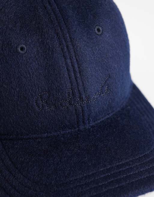 Lacoste script logo cap in navy , 2 of 3