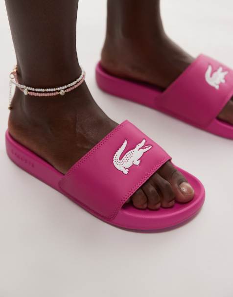 Lacoste - Serve 0.0 - Claquettes - Rose - view 1