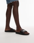 [Lacoste] Lacoste Serve 0.0 sliders in black 37 Black