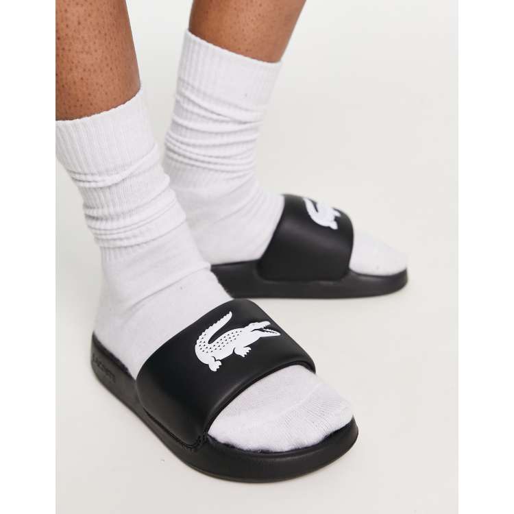 Lacoste deals sliders mens