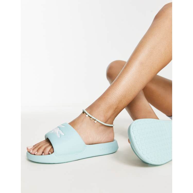 Lacoste hot sale women sliders