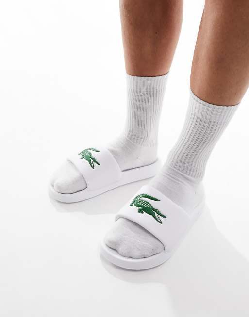 Lacoste Serve 1.0 Sliders In White