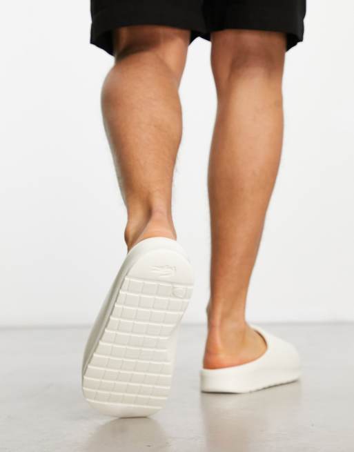 【LACOSTE】Serve 2.0 Sliders ロゴ入り ラバー スライダー ♪ LACOSTE】Serve 2.0 Sliders ロゴ入り ラバー スライダー