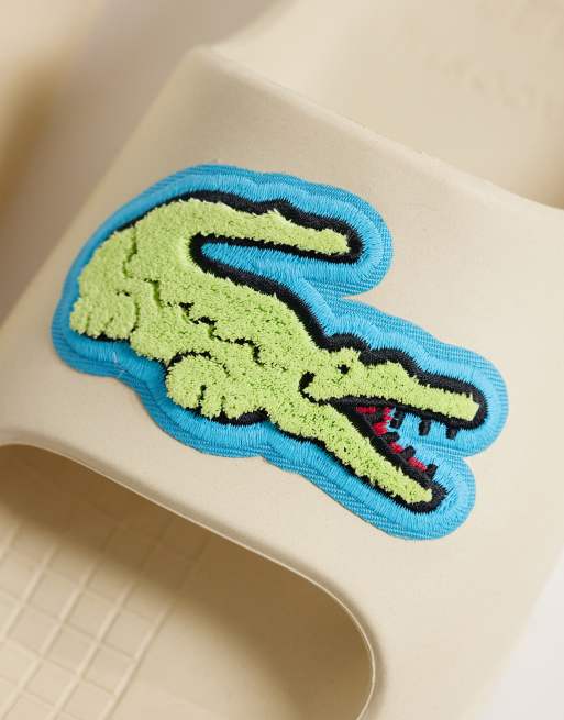 Lacoste – Serve 2.0 – Slider in Wollweiß, 2 von 4