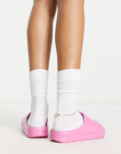 ■LACOSTE■ Women's Serve Slide Light Pink RZ9022W55GAOZ Women's Serve Slide 1.0 - Sneakers - New In 2025 | Lacoste