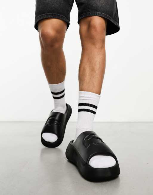 Lacoste - Serve 3.0 XL - Sliders nere, 2 di 4