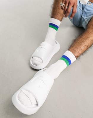 【2025】お歳暮・冬ギフト Lacoste Serve 3.0 Xl Slides In White | ASOS 靴