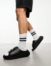 Lacoste Serve 3.0 Xl Slides In White | ASOS