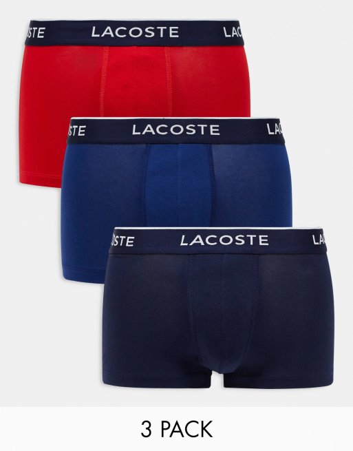 Lacoste - Set van 3 boxershorts in multi