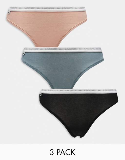 Lacoste - Set van 3 strings met logo in multi