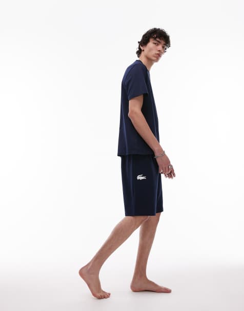 Lacoste - Short confort - Bleu marine - view 1