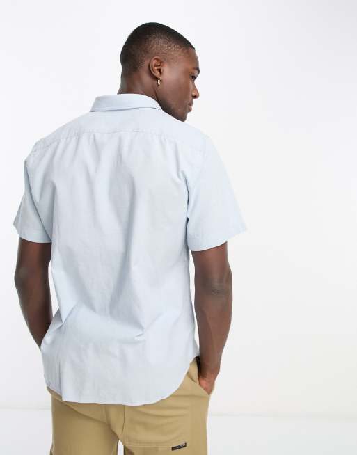 Lacoste short sleeve shirt in blue ASOS