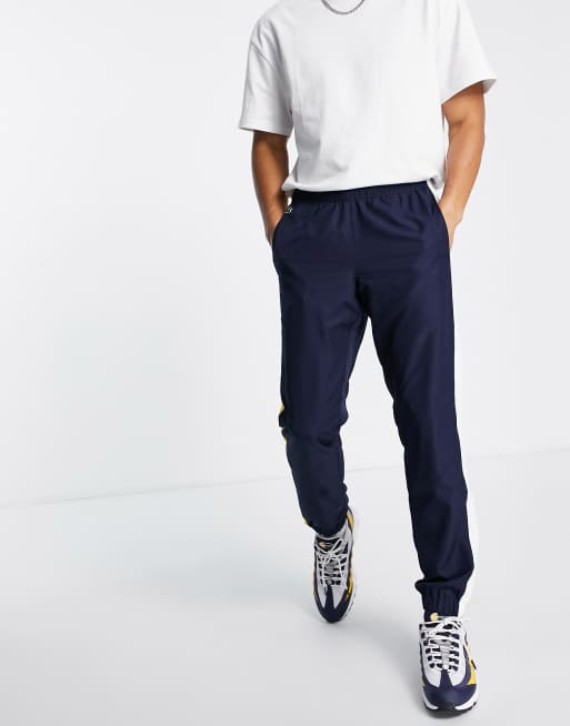 Lacoste side discount logo jogging pants