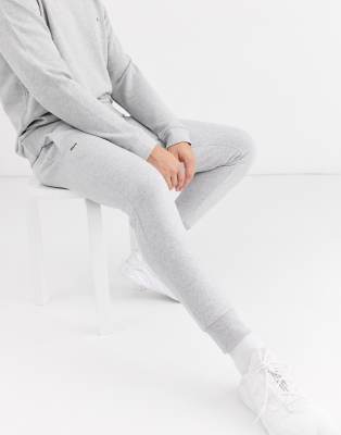 grey lacoste joggers mens
