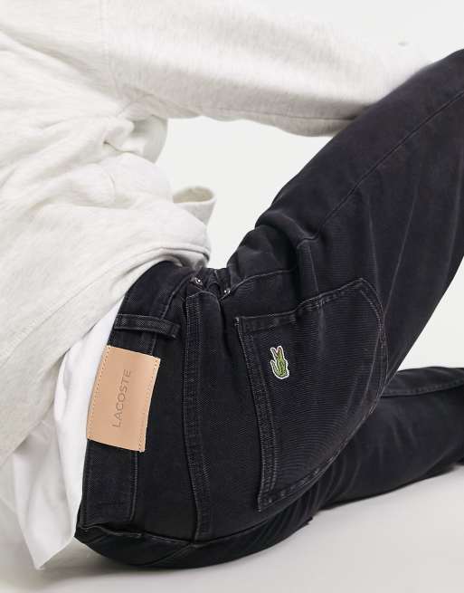 Lacoste black hot sale jeans