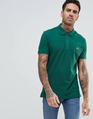 lacoste slim fit polo
