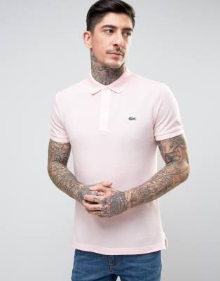 lacoste slim polo