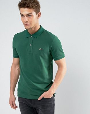 lacoste slim fit polo shirt