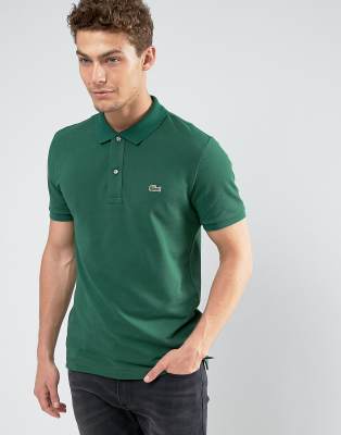 lacoste slim fit polo