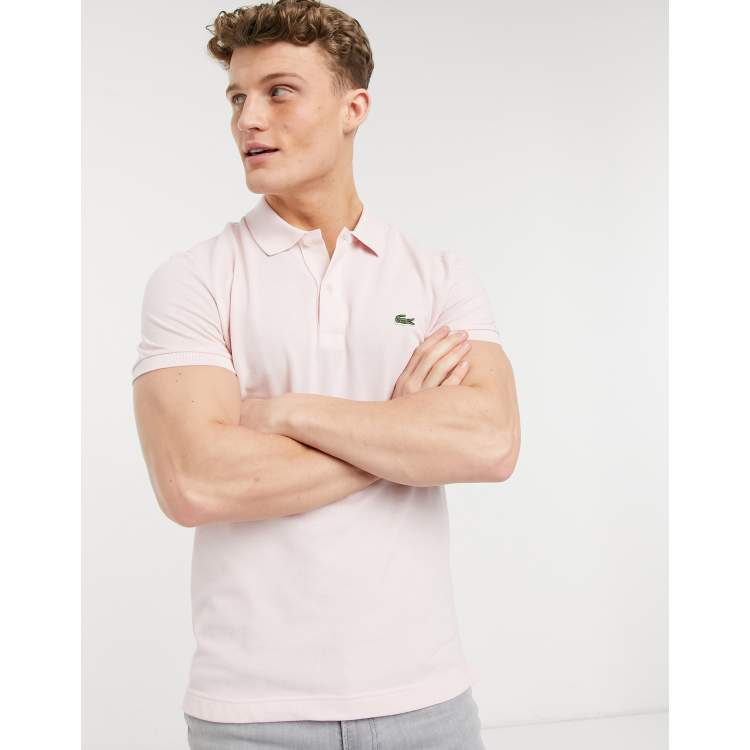 Light pink lacoste clearance polo