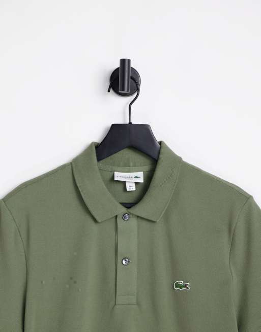 Olive green 2025 lacoste polo