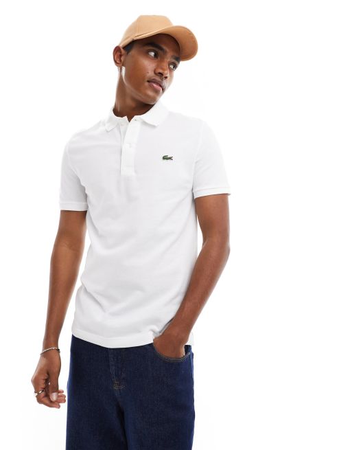 Lacoste mens polo outlet slim fit