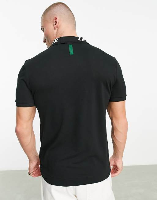 Lacoste black online golf t shirt