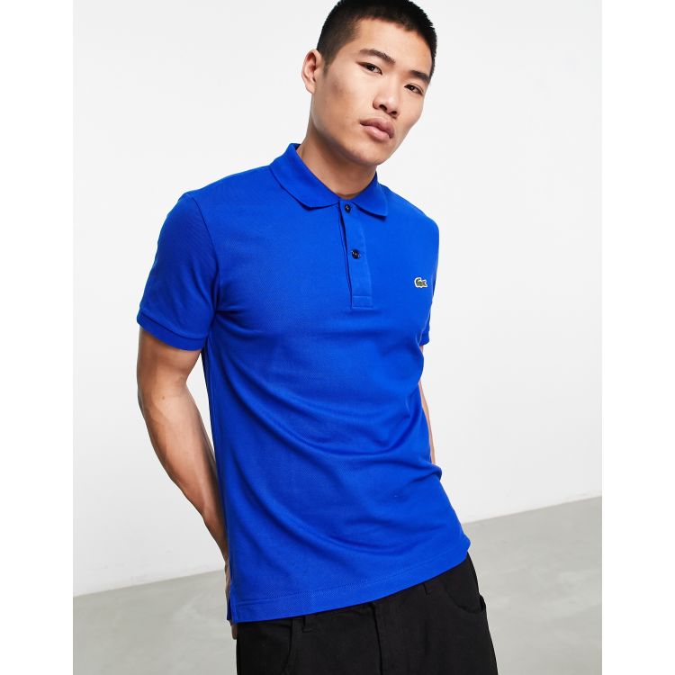 Polo lacoste hot sale blue