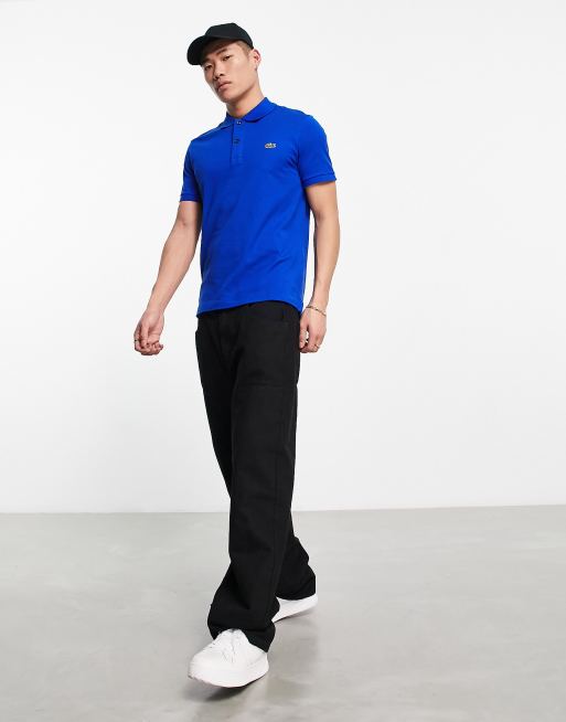 Royal blue hot sale lacoste polo