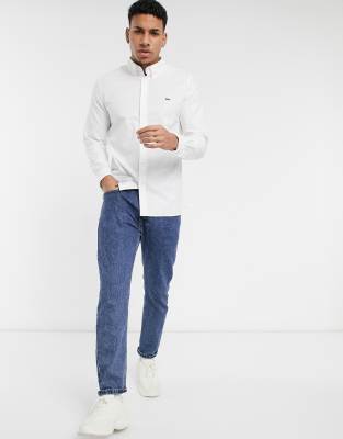 lacoste slim fit dress shirt