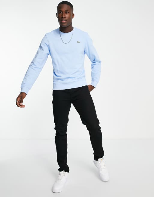 Blue lacoste outlet sweatshirt