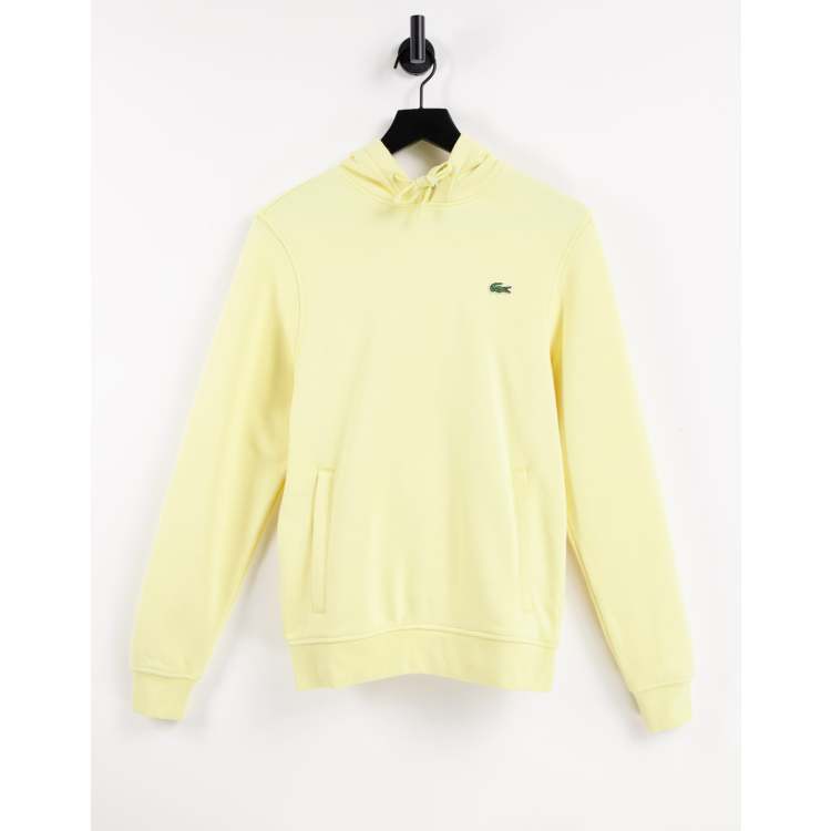 Lacoste store yellow hoodie