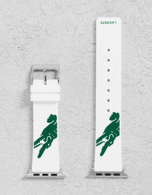 Lacoste - Smartwatch met logo en band in wit