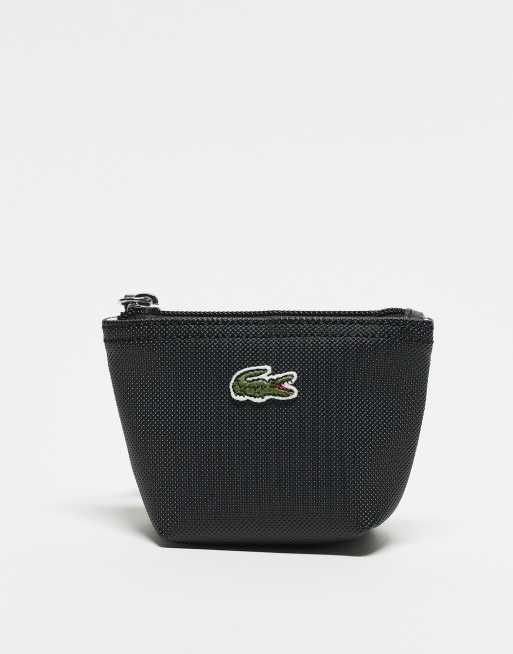 Lacoste - Sort møntpung med aftagelig rem