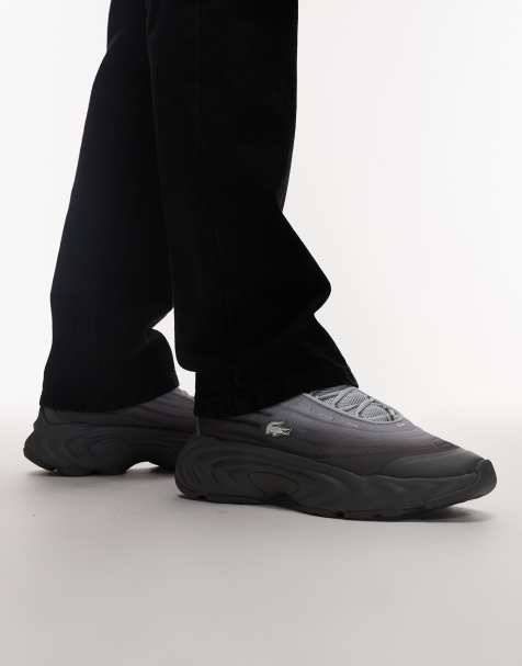 Lacoste – Spinor – Grå, grova sneakers med ombréeffekt - view 1