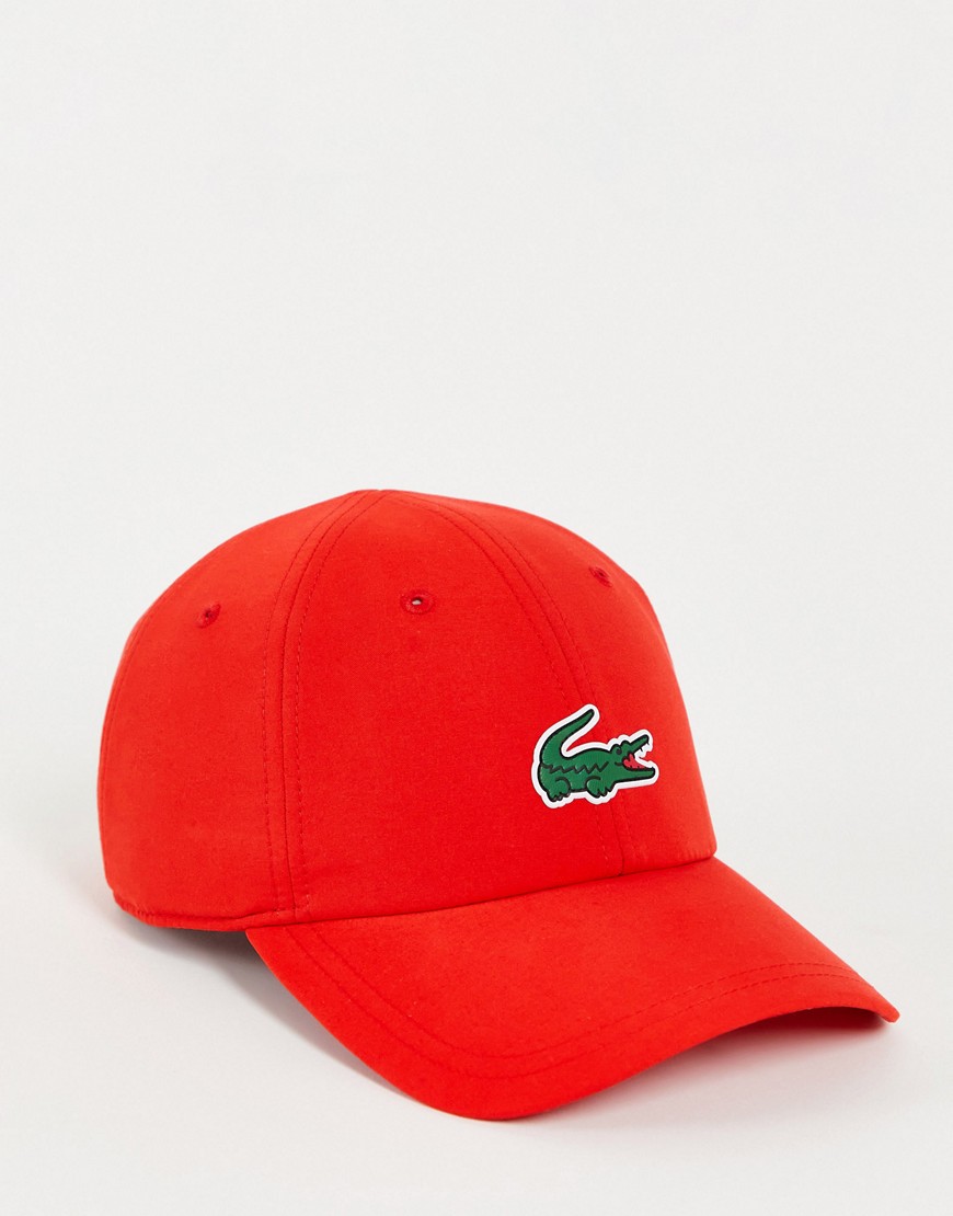Lacoste Sport – Baseballkappe mit Logo-Rot