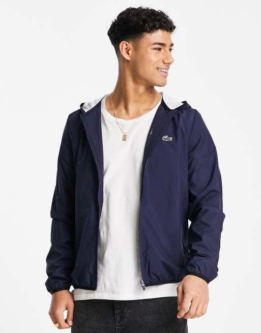 Lacoste sport deals hooded jacket