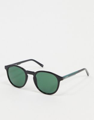 Lacoste Sport Inspired round sunglasses 