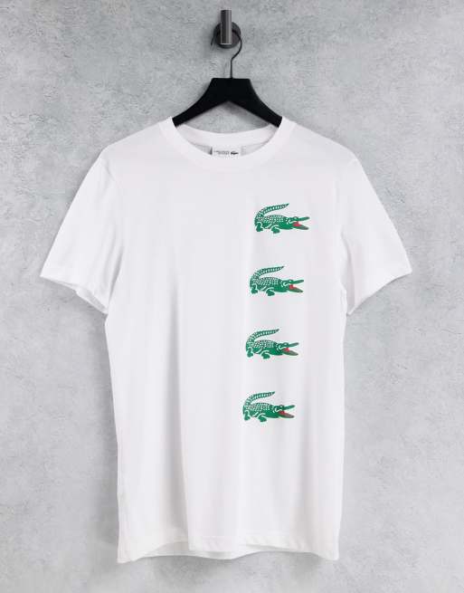 Lacoste sport hotsell white t shirt