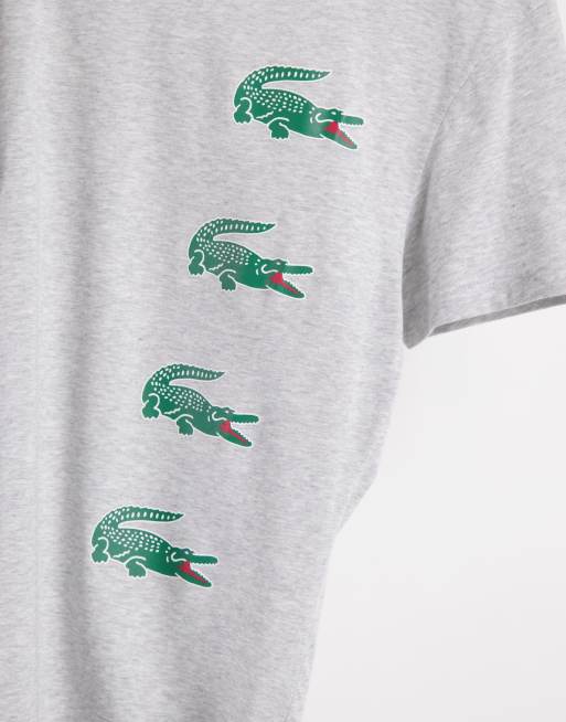 Lacoste sport 2025 logo t shirt