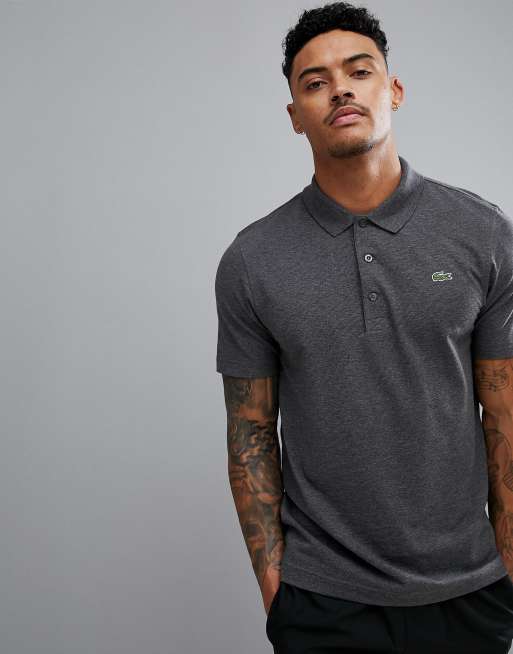 Lacoste Sport Polo Shirt In Gray ASOS