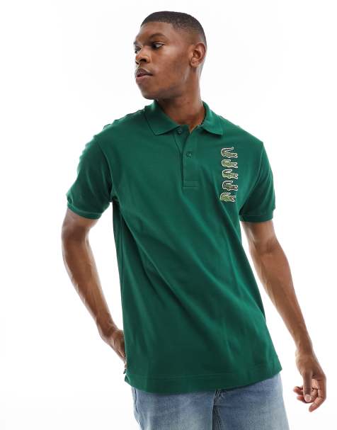 Green collared outlet shirt