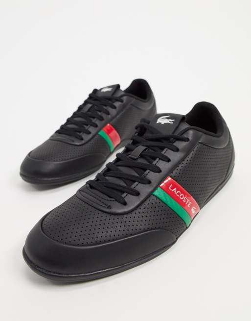 Lacoste Storda sneakers in black ASOS