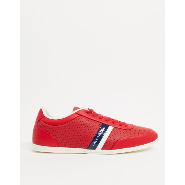 Lacoste storda sneakers in red